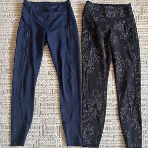 Athlete - Black and Blue Pants size small